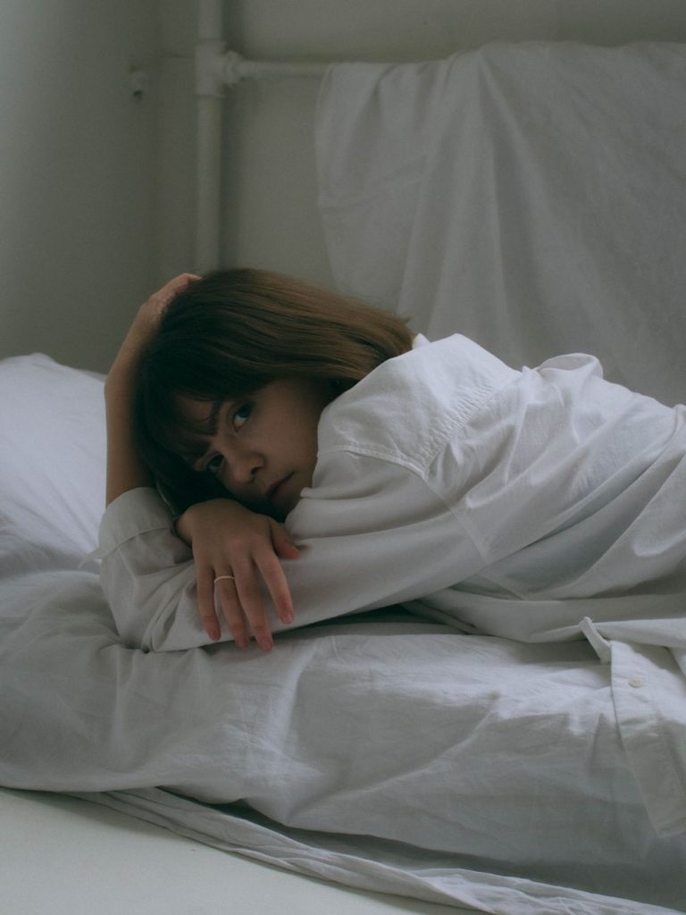 Intimate boudoir setting