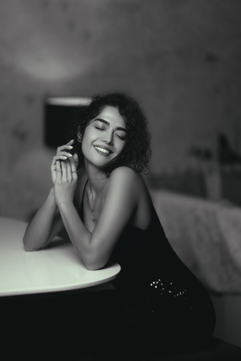 Intimate boudoir setting