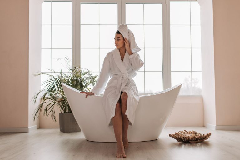 Intimate boudoir setting